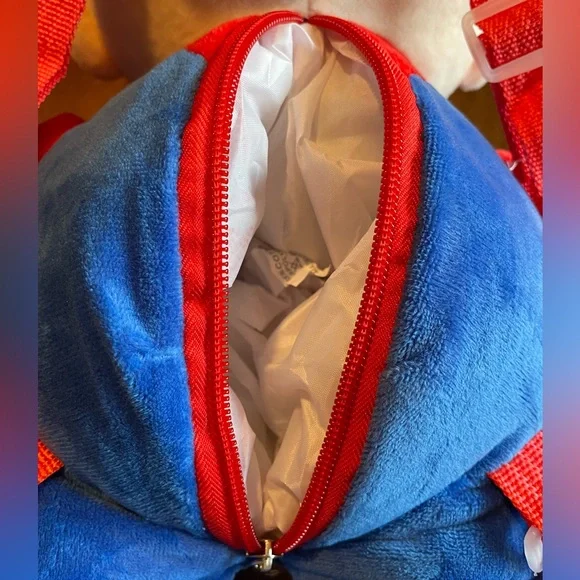 Backpack. Kid’s plush Mario. NWT - Picture 4 of 8